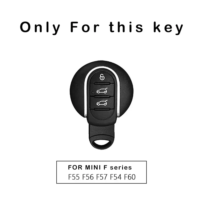 Individual Decoration For Mini Cooper F54 F55 F56 F57 F60 Car Key Case Holder Smart Remote Fobs Cover Replace Shell