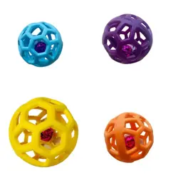 New TPR Pet Toy Ball Non-toxic Elastic Puppy Toy Interactive Fun Throwing Toys Cat