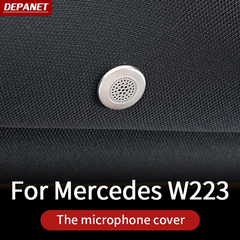 Маленький чехол для микрофона Depanet для Mercedes w223 S series 2021 ~ 2025 S400 S450 S550 480, внутренняя отделка accesso Маленький чехол для микрофона Depanet для Mercedes w223 S series 2021 ~ 2025 S400 S450 S550 480, внутренняя отделка accesso