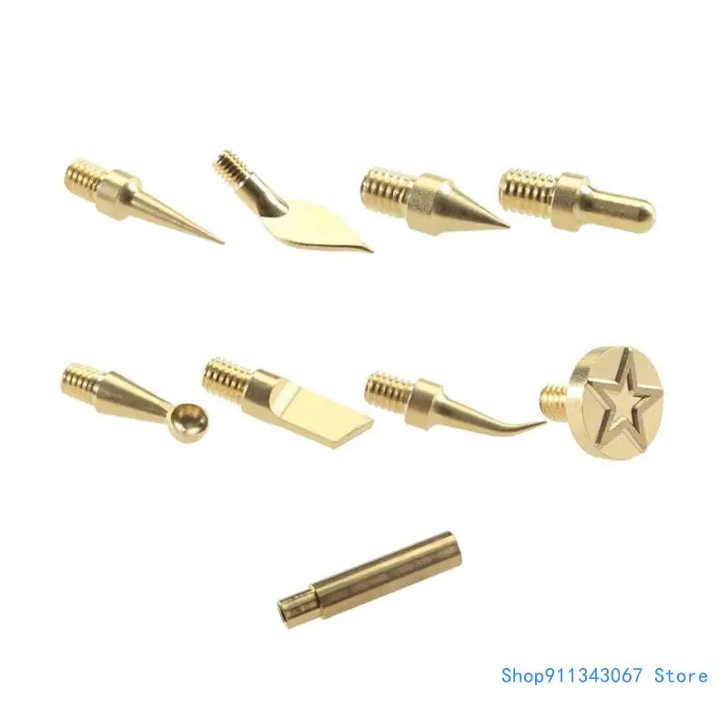 Soldering Iron Tip 3D Printing Modify Finishing Tool Brass Thread Embedded Drop shipping