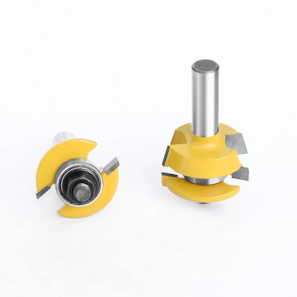 Imagem -04 - Lavie-carbide Shaker Rail e Stile Router Bits Grupo Haste Faca de Porta Tenon Cutter Tools para Madeira 12 mm Pol 03055 Pcs