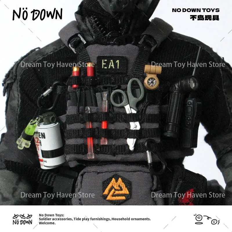 1/12 مقياس الجندي بقاء ضوء إحترافي Ops الخاصة نموذج المعدات التكتيكية العسكرية ملحق لعبة لشخصية العمل 6 بوصة #4
