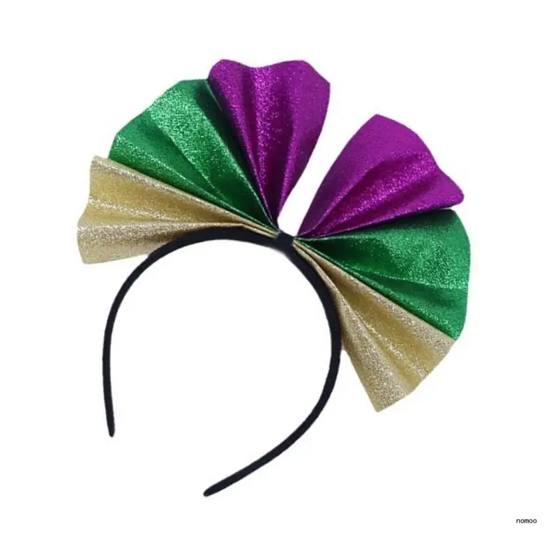 Fashionable Headband Comfortable Headpiece Costume Headwear Mardi Gras Accessories for Festival Celebrations and Parties