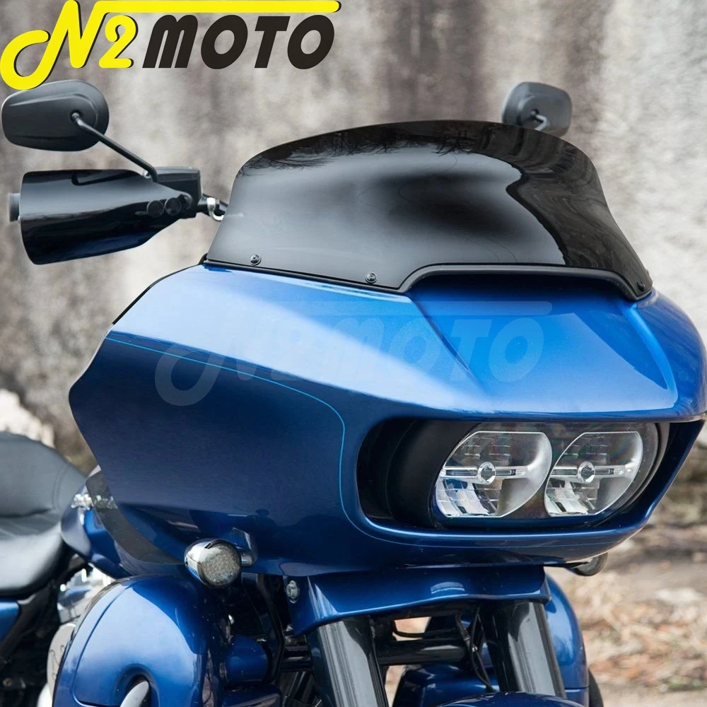 دراجة نارية المقود Handguards حامي قفازات واقية لليد درع غطاء ل هارلي بجولة الطريق الإنزلاق FLTRXSE FLTRX FLTRXSTSE 2024-26