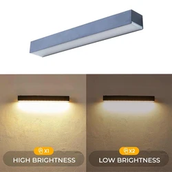 Outdoor Lighting Magnetic Solar Wall Light Waterproof Courtyard Garden Lamps Intelligent Light Control Wall Lamp Outdoor Light