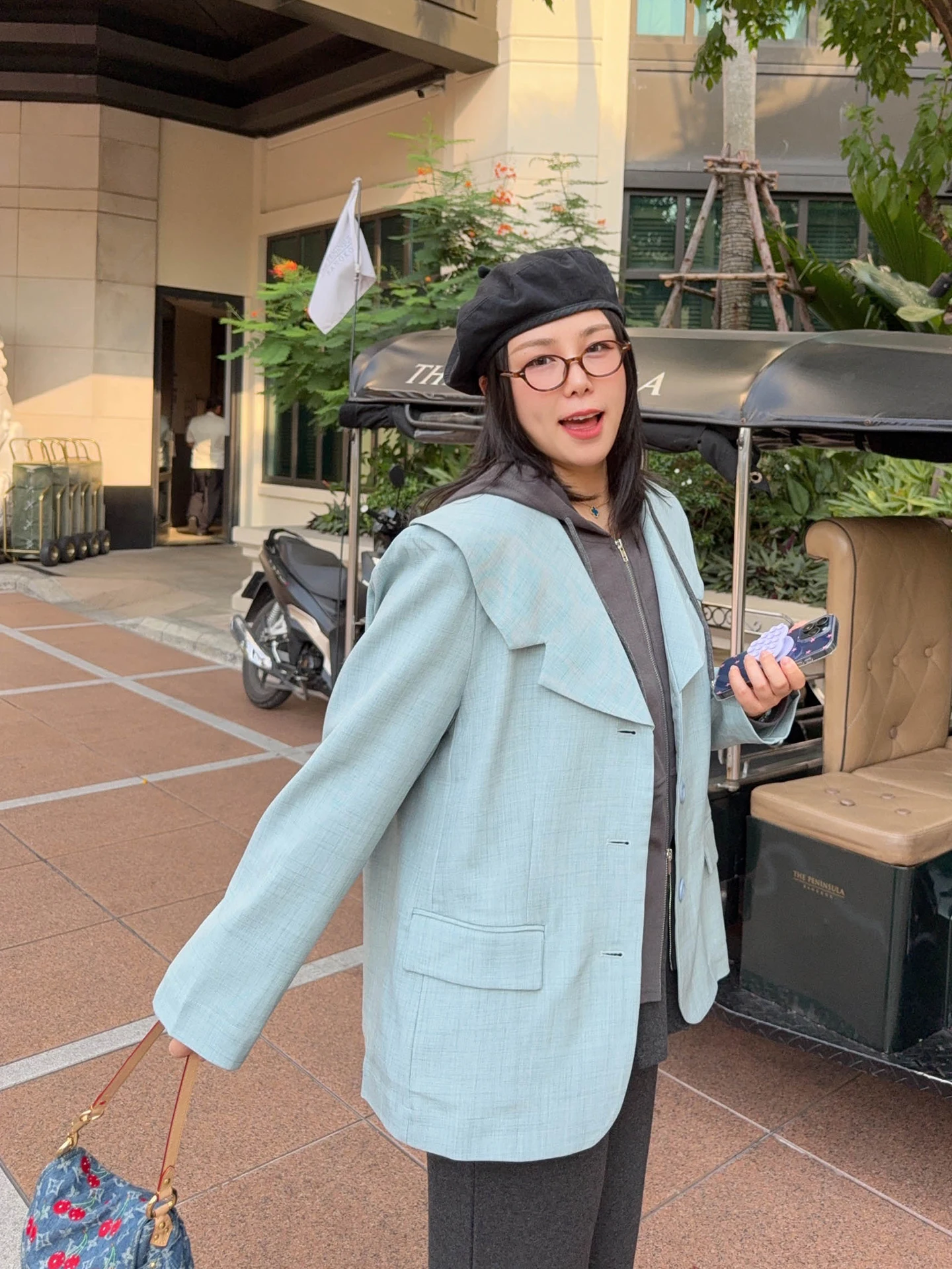 

Женский повседневный комфортный пиджак VOGANA большого размера с большим воротником, весенняя мода для молодых девушек, корейский стиль