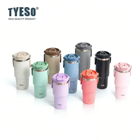 Dual-Drink Insulated Car Mug