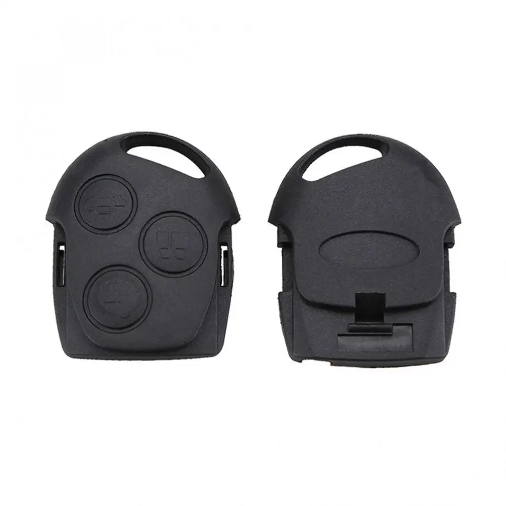 자동차 개조 플립 리모컨 스마트 키 쉘 3버튼 FO21 HU101 포브 쉘 포드 포커스 몬데오 퓨전 트랜짓 키 케이스