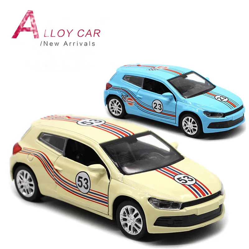 1:36 Legierung zurückziehen Retro-Rennwagenmodelle, neues Supercar-Spielzeug, Kindergeschenke, Großhandel