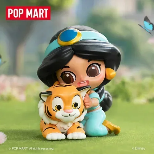 

POP MART Disney 100 юбилейная принцесса, детская серия, слепая коробка, сумка для догадок, украшение для рабочего стола, милая модель, подарок для девочки, слепая сумка