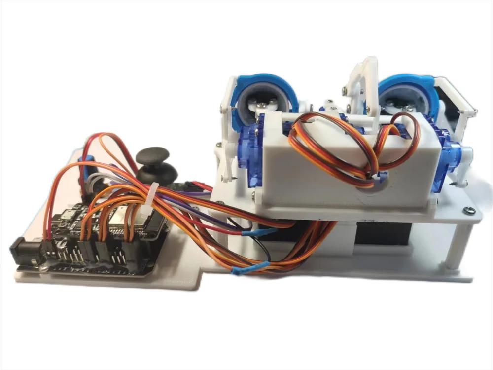 APP Control and Joystic Control SG90 Robotic Eye For Arduino Robot Eyes DIY Kit 3D Printing ESP32 Programmable Robot Starter Toy