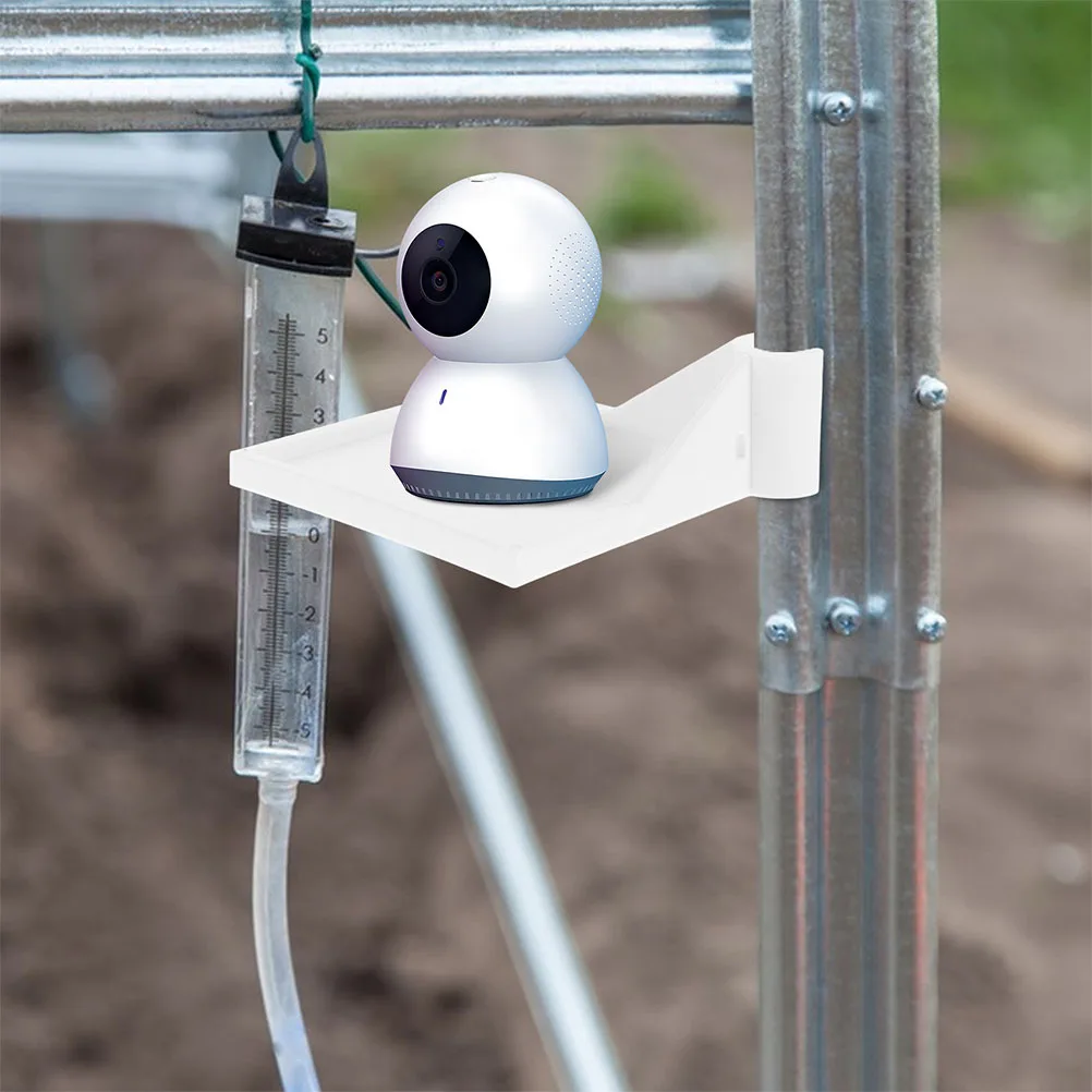 

4Pcs Grow Tent Corner Shelf Heavy Duty Bracket for Hygrometers Cameras and Tools Organized Growing Environment