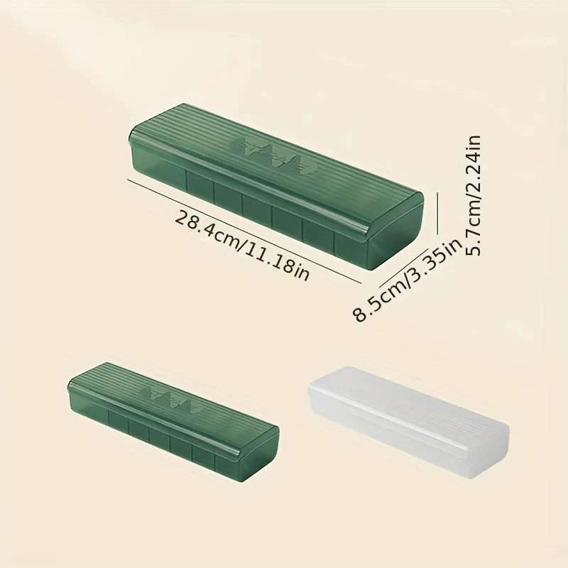 1pc Data Cable Storage Box Plastic Mobile Phone Charger Cable Storage Box Sorting Grid Winder Power Cord Organizer Box