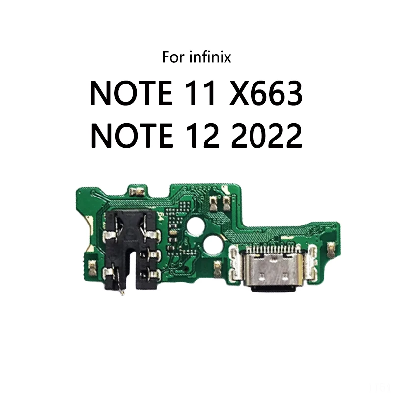 USB Charge Dock Port Socket Jack Connector For Infinix NOTE 12 VIP X672 G96 X670 4G X676 / 12 Pro 5G X671 Charging Board Module
