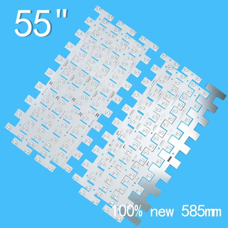 FOR TCL 55R625 LED Backlight Strips(10) 55R62-L-5X20EA-3030-NC / 55R62-R-5X20EA-3030