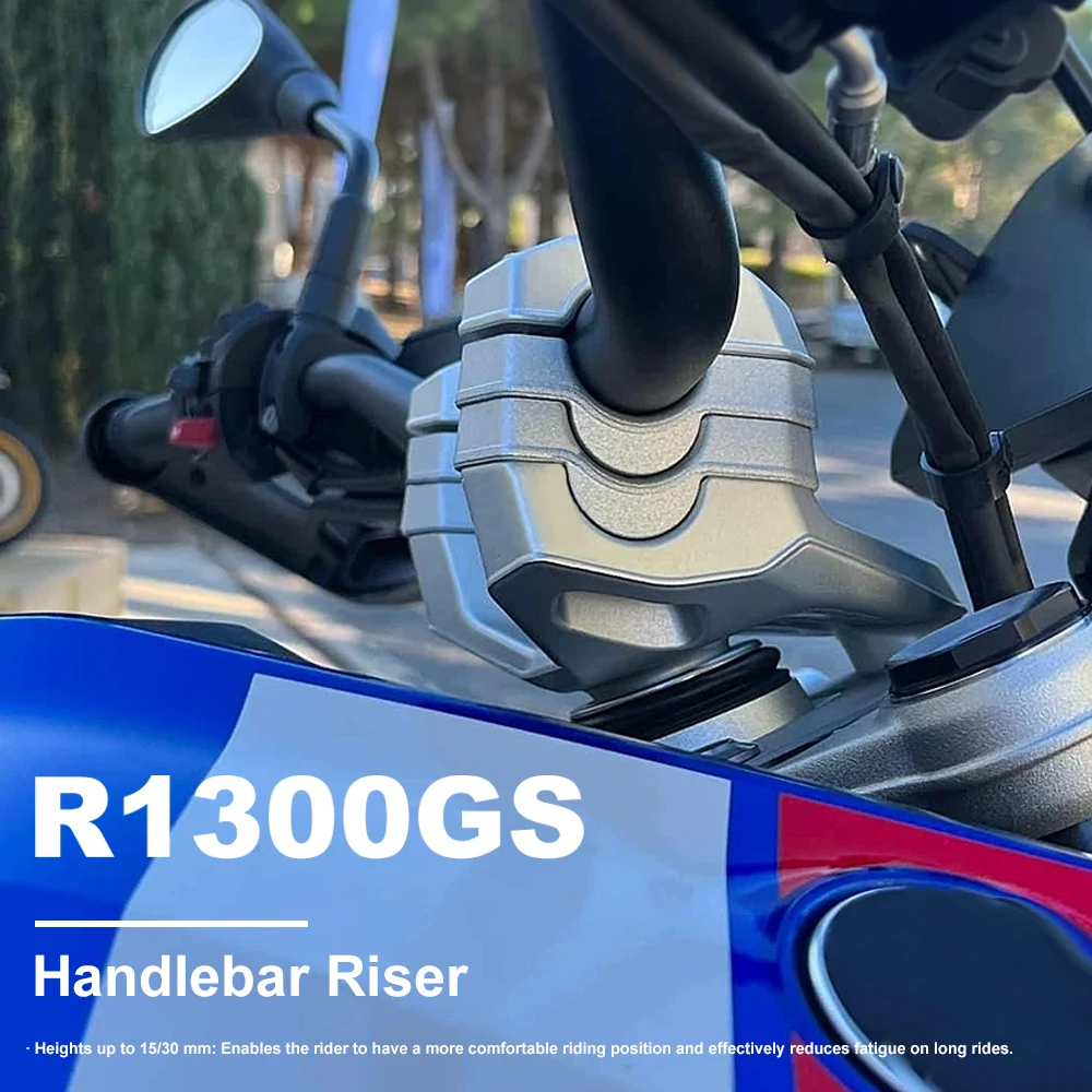 

New R1300gs Handlebar Riser Bar Mount Handle Clamp Motorcycle Accessories Raised by 15/30mm For BMW R1300GS r1300gs R 1300 GS