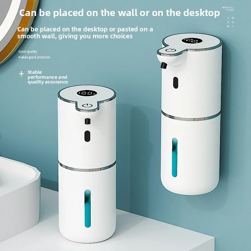 P18 Automatic Induction Soap Dispenser, Detergent, Hand Sanitizer, Wall-mounted Bathroom, Electric Foam, Mobile Phone Washer