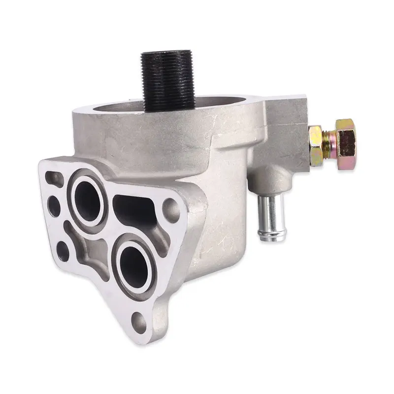 Excavator E320C filter housing Oil Pump 1R0739 holes 4 spare excavator parts for CAT