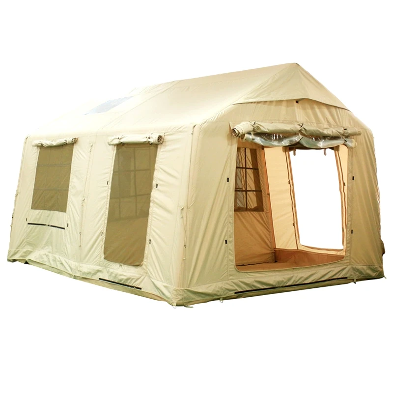 

Inflatable camping tent - 3 layers of weatherproof design, light and portable, suitable for outdoor travel