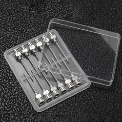 Stainless Steel Dispensing Needle 25mm Dispensing Machine Needle Industrial Glue Injection Needle 1 Inch for Glue Dispensing