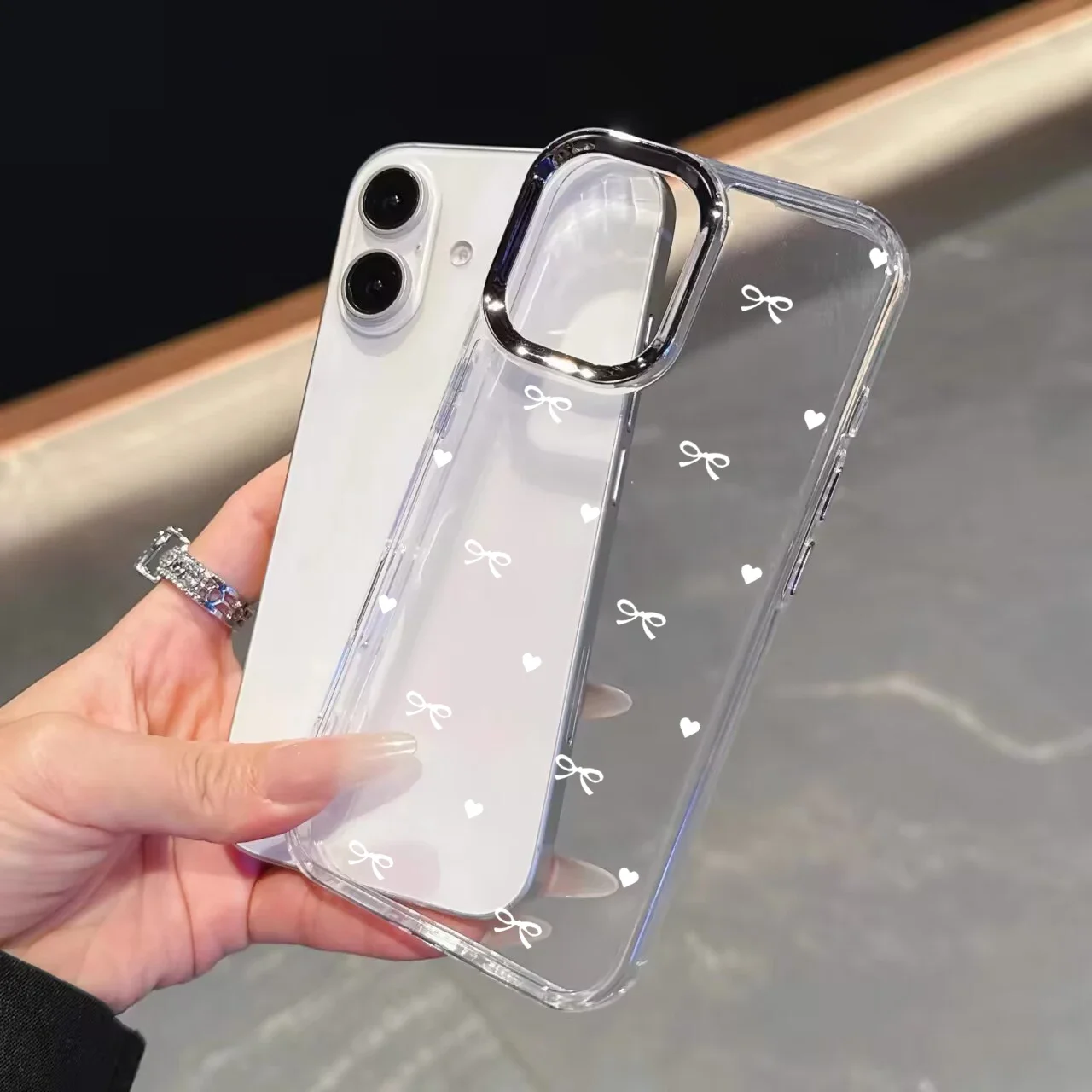 غلاف الكرز Bowknot لهاتف Google PIXEL 10 9 PRO XL 9A 8A PIXEL8 PIXEL9A PIXEL9 غطاء شفاف ناعم من مادة البولي يوريثان الحراري #4