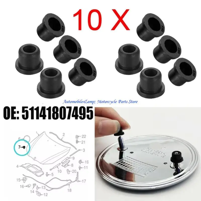 H7BD Automotive Accessories for E32 E34 E36 E38 E39 E46 E53 Roundel Grommet - view 5