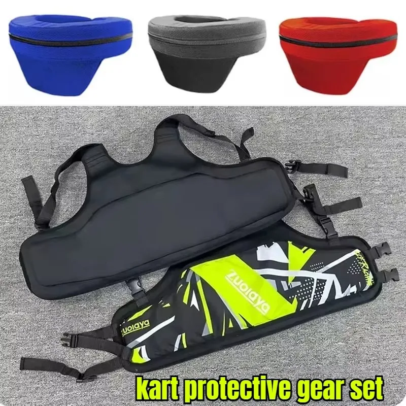 Children Adult Karting Club Riding Equipment Rib Armor Waist Armor Protective Gear Protective Cover Children's Neck Protection