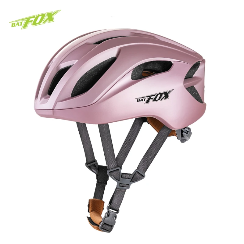 BATFOX Road Bicycle helmet cycling helmet CE PC shell safe High quality integral mold Road riding helmet bicycle adult men women