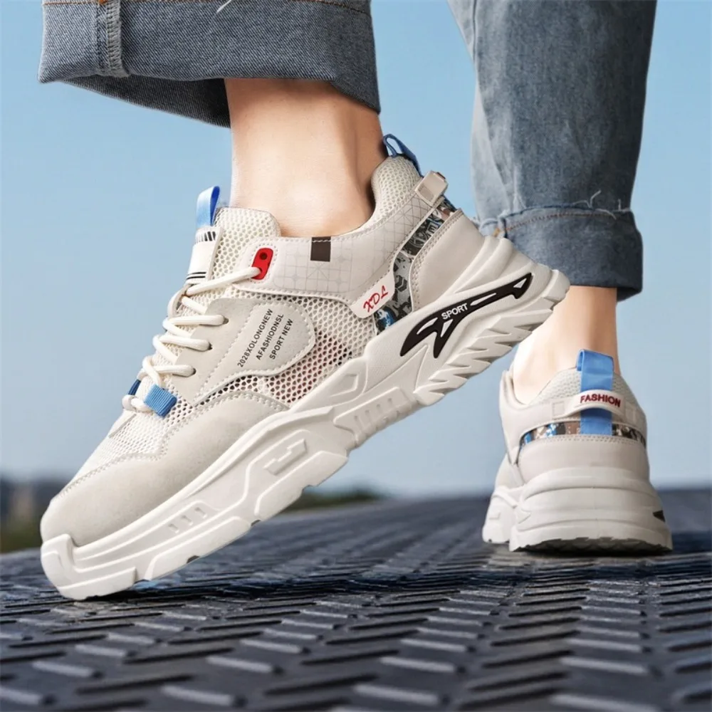 

Men's Joker tooling casual shoes summer breathable lightweight soft-sole outdoor walking shoes fashion youth sports running shoe