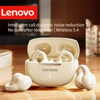 Lenovo-auriculares deportivos inalámbricos con cancelación activa de ruido, cómodos con batería de larga duración, sonido Hi-Fi Bt 5,4