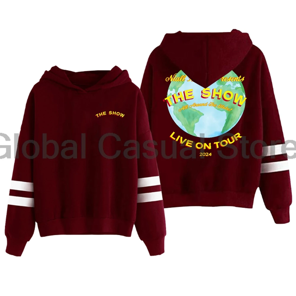 

Худи Niall Horan The Show World Tour 2024, толстовка без карманов, параллельные рукава, уличная одежда для женщин и мужчин, модная одежда