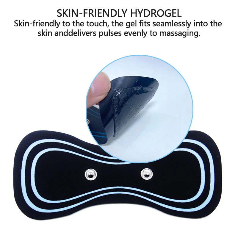 Remendo de substituição para massageador de pescoço com 10 remendos com desconto para corpo, pescoço, ombro e costas, dispositivo de substituição de massageador