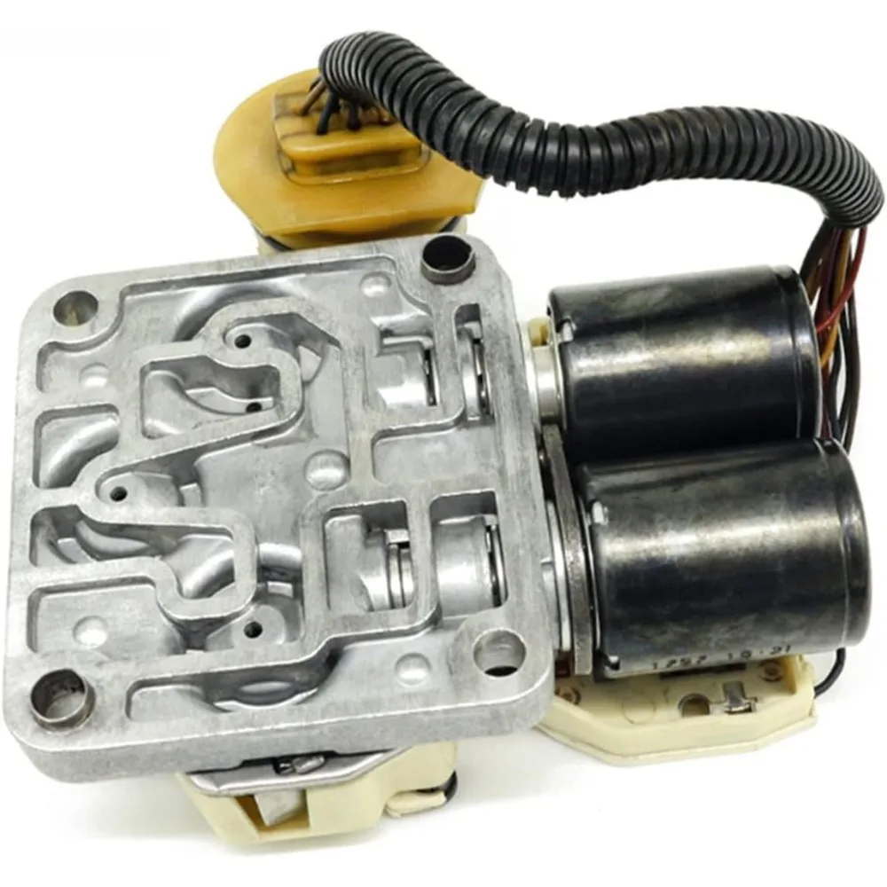 Transmission Solenoid Valve Block With Gasket Shift XS7P-7G391-AA Auto Parts CD4E F6RZ-7G391-A For Yat Mazda Reconditioned