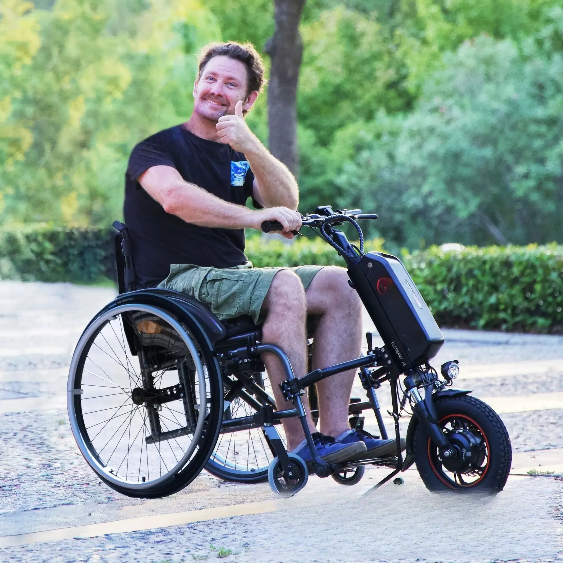 

Электрическая передвижная платформа для инвалидных колясок с литиевой батареей, ультрапортативная, ручная, спортивная, для помощи при передвижении при ограниченных возможностях