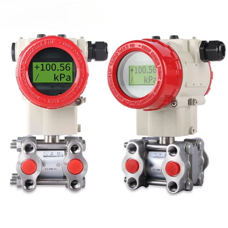 High Accuracy Smart Differential Pressure Sensor Differential Pressure Gauges Level Transmitter Pressure Transmitter