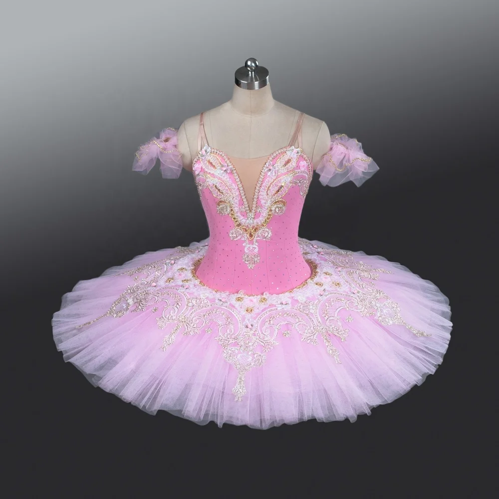 Free Ship! girls competition ballet dancing solo pancake tutus girls stiff tulle classical ballet tutus performance stage wear