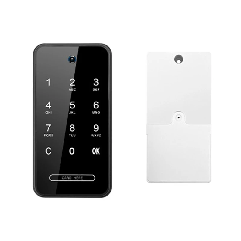 لوحة مفاتيح تعمل باللمس كهربائية مع كلمة مرور ، قفل محرك أوتوماتيكي ، درج خزانة #1