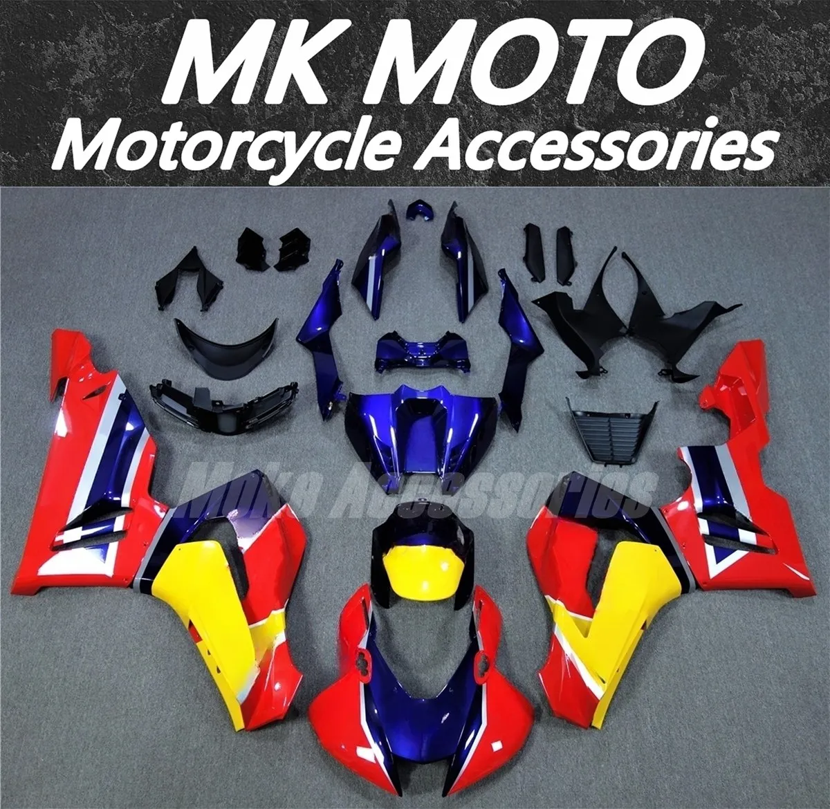 

Moke moto Fairings Kit Fit For CBR1000RR-R Fireblade SP 2020 2021 2022 2023 Bodywork Set High Quality Injection Red Yellow Blue