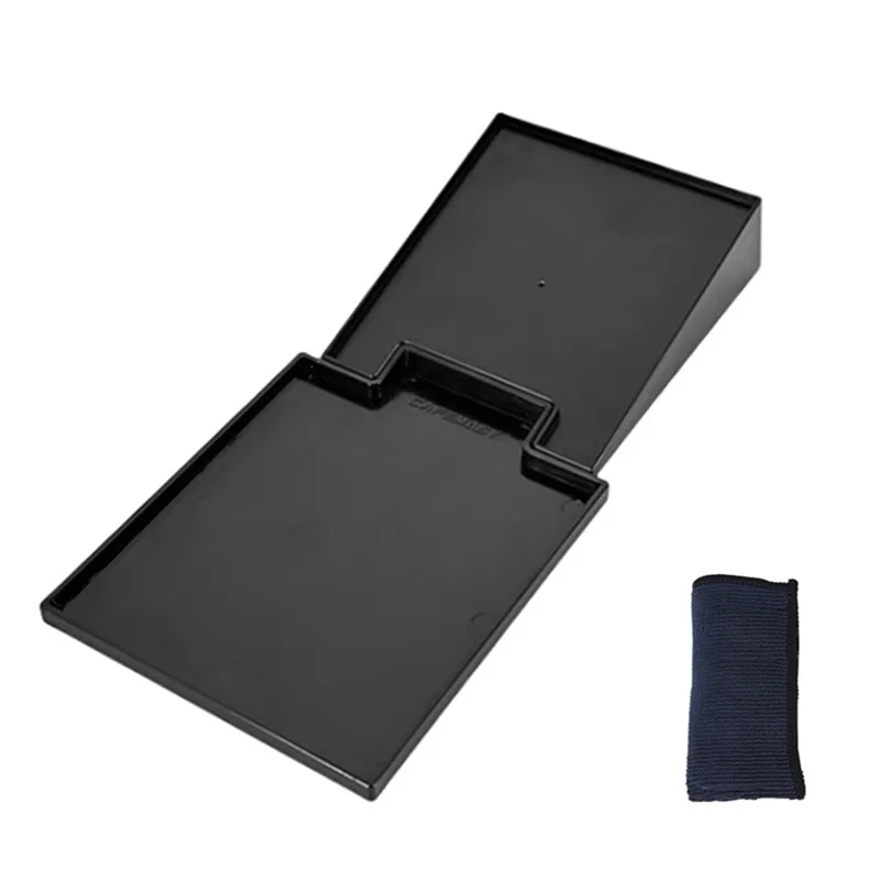 

ABUP-Tilt Base Stand For Eureka Mignon Grinder Tilted Base With Tray,Incline Stand With Tray For Eureka With Towel