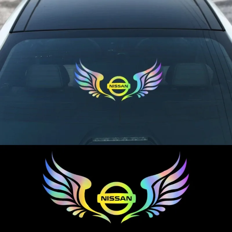 

Car Body Laser Front Windshield Sticker for Nissan X-Trail Xterra Qashqai J10 Sylphy Leaf Murano Tiida Navara Nismo Note Teana