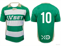 Lechia Gdansk 25_26 Home Away Series Men's Women's Parent-Child Football Sports T-Shirts Team Color Jersey for Fans