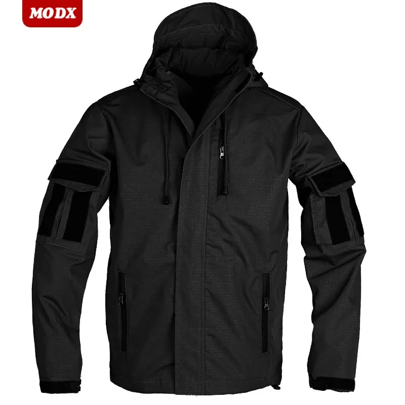 SP2 Assault 2.0 Combat Coat Spring Autumn Men Loose Windproof  Wear Resistant Tactical Top Outdoor Hooded Multi-pocket Uniform