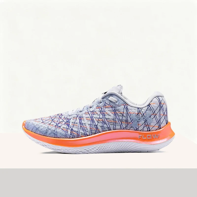 Under Armour Flow Velociti Wind Halo Gray Sporty Flexible Versatile Low-Top Lace-Up Training Running Women Shoe 3025222-100