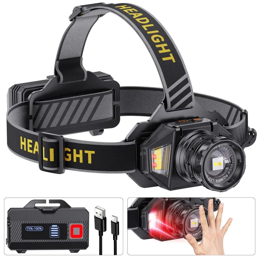 Headlamp Rechargeab…