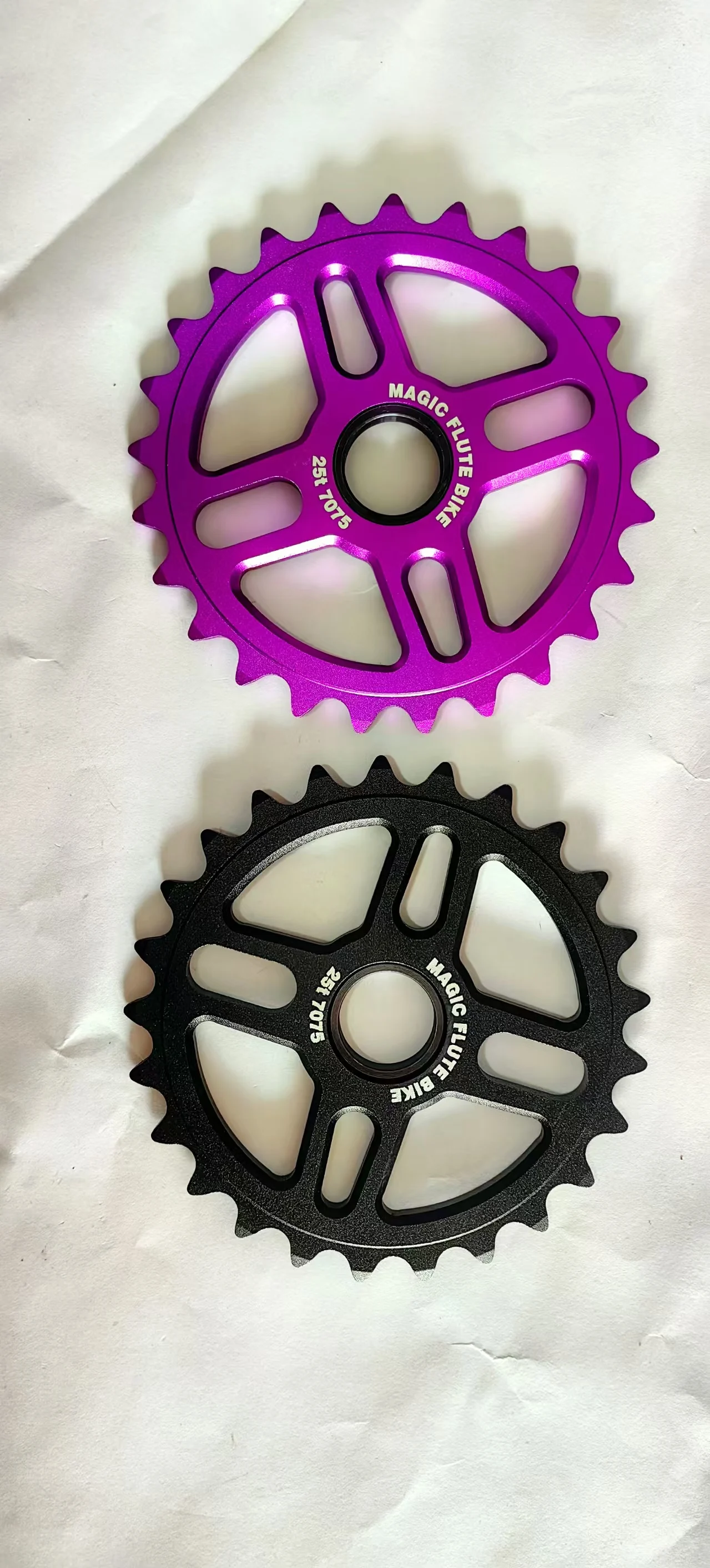 

Звездочка BMX 25T Звездочка BMX Велосипедная звездочка Driveline Алюминий 7075 Толщина 5 мм