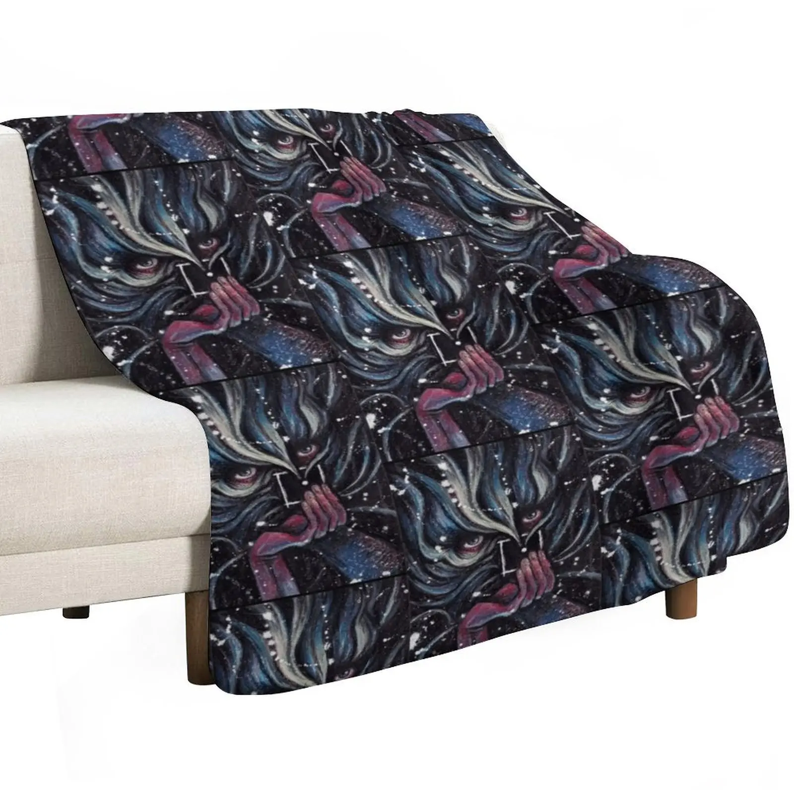 Disco Elysium Game Throw Blanket Decorative Sofa Weighted Large for sofa Decorative Beds Hairys Blankets