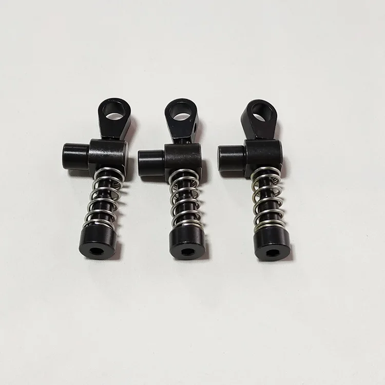 2 Pieces Ink Roller Seat Adjusting Rod With Spring Offset Printing Machinery Parts