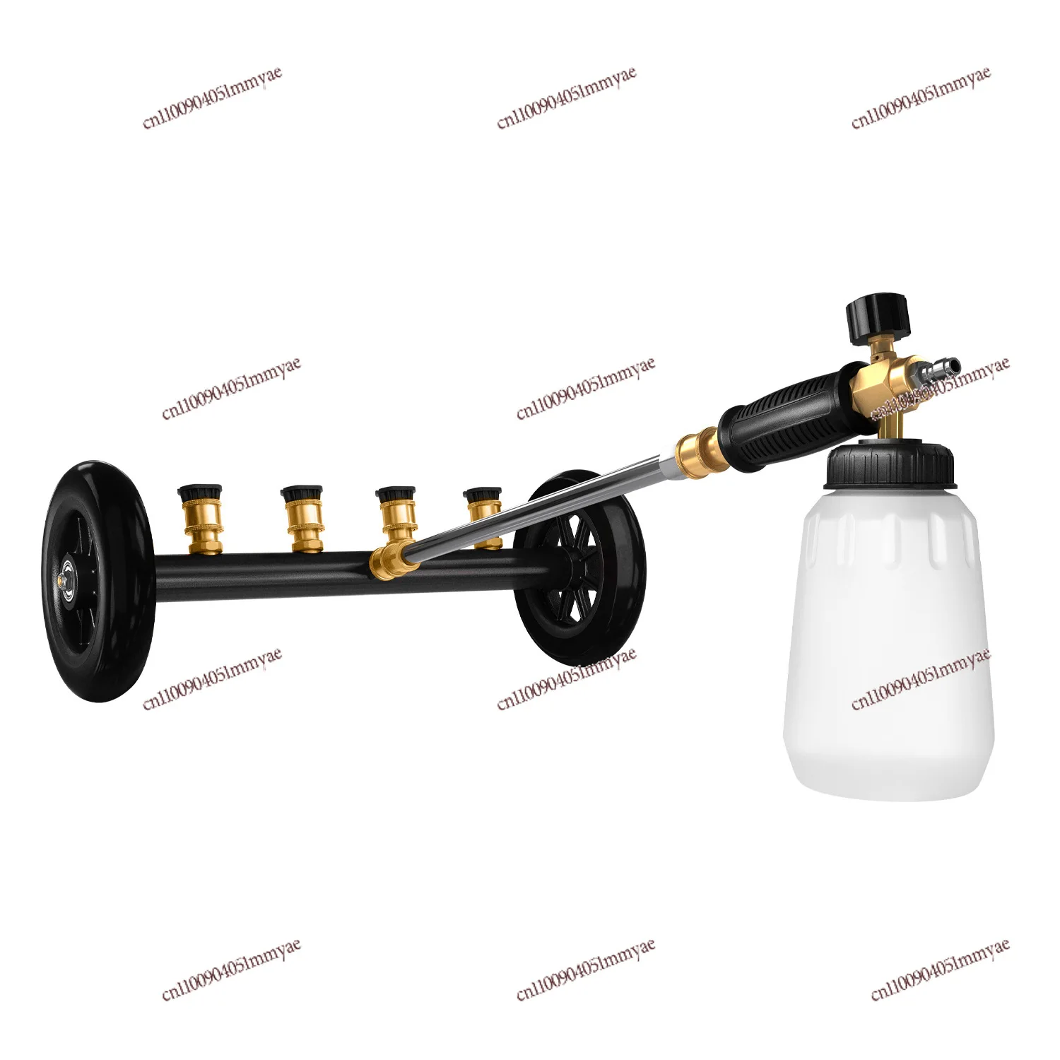 

Car Beauty Shop Cleaning Chassis 1/4 Quick Plug High Pressure Bottom Cleaner Car Washing Machine Nozzle Road