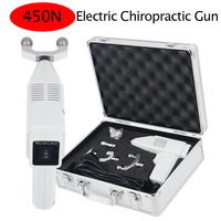 Electric Chiropractic Adjusting Tool 3 Levels 4 Heads Spinal Correction Gun Body Relaxation Pain Relief Massage Gun