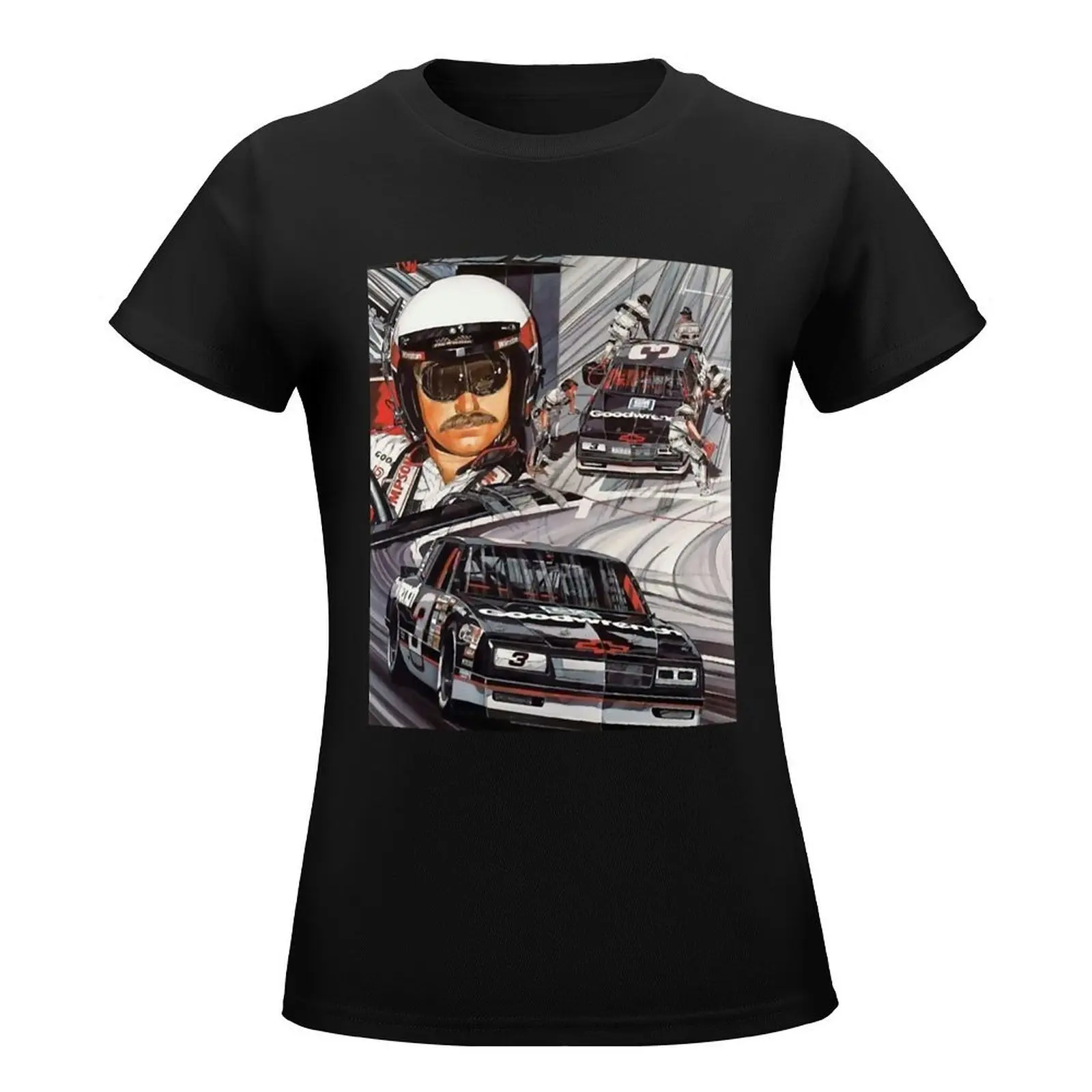 Dale Sport Earnhardt 1951 T-Shirt Dierenprint Shirt Voor Meisjes Dierenprint Schattige Kleding Western T-Shirt Jurk Voor Vrouwen